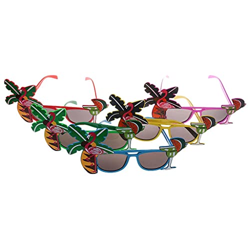 Hawaiianische Flamingo-Partybrille für Sommerpartys und Strandveranstaltungen, zufällige Farbe Hawaiianische Flamingo-Partybrille für Sommerpartys und Strandveranstaltungen, zufällige Farbe von pistro
