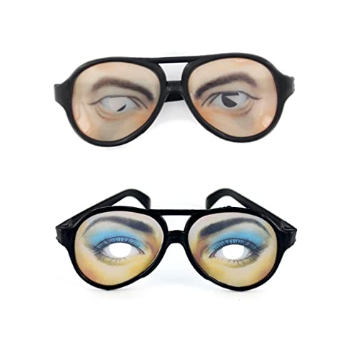 Lustige Brille für Männer und Frauen, lustige Brille für Partys, Veranstaltungen, Kunststoffmaterial, 14 x 15 x 5,6 cm Lustige Brille für Männer und Frauen, lustige Brille für Partys, Veranstaltungen, Kunststoffmaterial, 14 x 15 x 5,6 cm von pistro