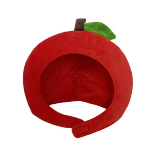 Obst Kopfbedeckung Hut Lustige Geburtstag Party Hut für Karneval Geschenk Cosplay Festivals- Apfel von pistro