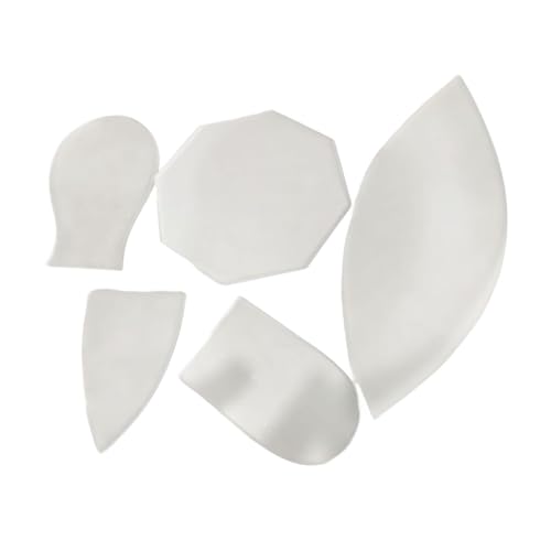 Quiltschablonen-Lineal-Set, Schildkröten-Design, transparentes Acryl-Lineal für Nähmaschine, Patchwork, Zeichnen, 5 Stück von pistro