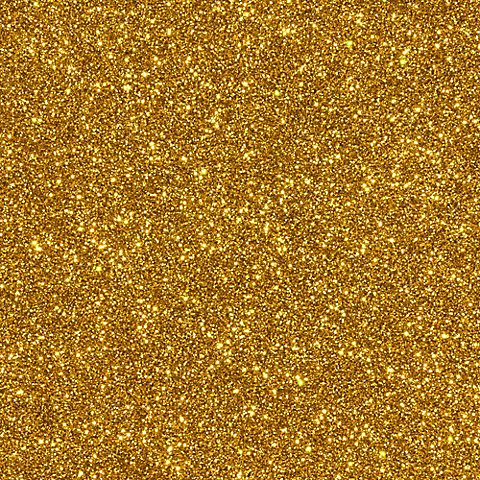 plottiX GlitterFlex-Folie, gold, 30 x 30 cm von plottiX