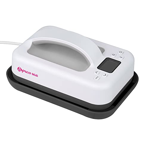 plottiX PL0301010 iXpress Midi-Transferpresse, Weiß, 215 x 158 x 111mm plottiX PL0301010 iXpress Midi-Transferpresse, Weiß, 215 x 158 x 111mm von plottiX