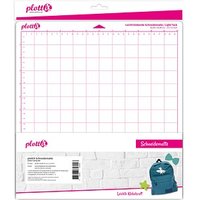 plottiX Schneidematte für Schneideplotter leicht klebend 305 x 305 mm (12 x 12 Zoll) von plottiX