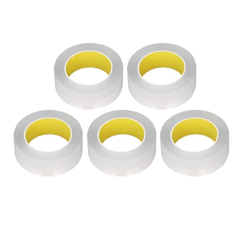 5 Rollen doppelseitiges Klebeband transparent 2 -seitig Klebeband für Wandteppiche Foto -Poster - 5m von plplaaoo
