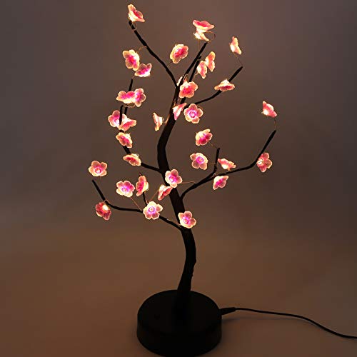 Baumlicht, USB 35LED Pflaumenblüten-Bonsai-Lichtbaumlampe, DIY Künstliche Baumlampe, Weihnachtsdekorationen Für Schlafzimmer, Zimmer, Büro, Party, Hochzeit, Zimmerdekoration für Teenager-Mädchen Baumlicht, USB 35LED Pflaumenblüten-Bonsai-Lichtbaumlampe, DIY Künstliche Baumlampe, Weihnachtsdekorationen Für Schlafzimmer, Zimmer, Büro, Party, Hochzeit, Zimmerdekoration für Teenager-Mädchen von plplaaoo