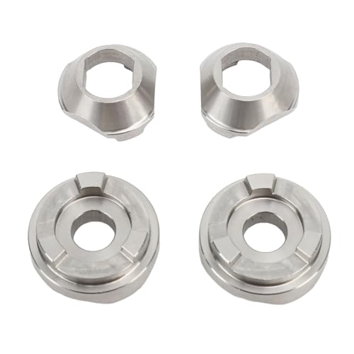 Clutch Kit Ersatz Aluminiumlegierung hohe Härte Trockenbau -Kupplung Montage Einfach Installation für professionelle Auftragnehmer DIY -Enthusiasten 7 oder 4 Kupplungszubehör (Typ 2) von plplaaoo