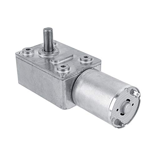 DC 12 V Reduktion Motor 2 U/min reversibler Hoch Turbolader Wurm Getriebe Motor Selbstverriegelung für Fenstertüröffner Miniaturwinde von plplaaoo