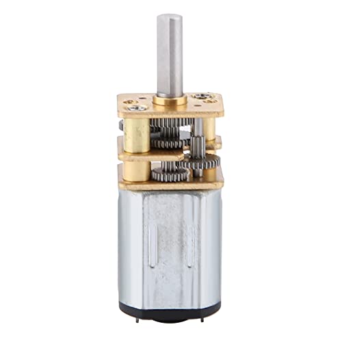 DC -Getriebe Motor Speed ​​Reduktion Hocheffizienz Metallgetriebe für DIY -Projekte und industrielle Anwendungen von plplaaoo