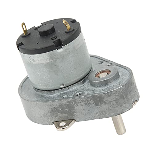 DC-Getriebemotor, Aluminiumgehäuse, Messingspule, starke Leitfähigkeit, Schneckenreduziermotor, DC12V, 50 U/min DC-Getriebemotor, Aluminiumgehäuse, Messingspule, starke Leitfähigkeit, Schneckenreduziermotor, DC12V, 50 U/min von plplaaoo