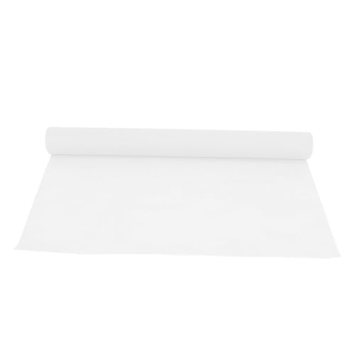 Durchscheinendes Musterpapierrolle 24 Zoll weißes Spurenpapier Skizzierverfolgungspapier zum Nähen von Kleidungsstücken und Kunstprojekten Originalpapier 1 Roll (62cmx23m) von plplaaoo