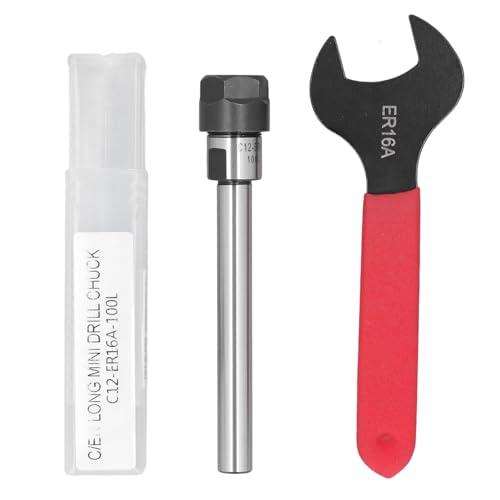 ER16A Collet Chuck Extension Bar Straight Shank Werkzeughalter Mangan Stahl Router Collet Chuck -Verlängerungsstange mit Schraubenschlüssel für CNC -Mühlenmaschinen ER16A Collet Chuck Extension Bar Straight Shank Werkzeughalter Mangan Stahl Router Collet Chuck -Verlängerungsstange mit Schraubenschlüssel für CNC -Mühlenmaschinen von plplaaoo