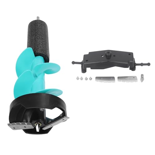 Electric Ice Auger Kit leistungsstarke 6 -Zoll -Schneideblätter Wirkung Resistent Ice Bohrersneen mit Positionierer für Winterfischerei Notfall aus Aluminiumlegierung Carbid Nylon Electric Ice Auger Kit leistungsstarke 6 -Zoll -Schneideblätter Wirkung Resistent Ice Bohrersneen mit Positionierer für Winterfischerei Notfall aus Aluminiumlegierung Carbid Nylon von plplaaoo
