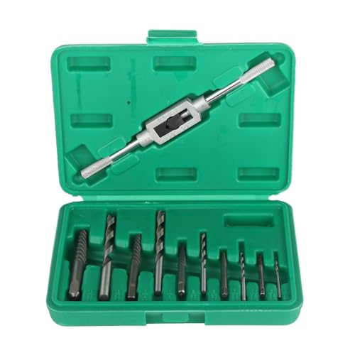 Gebrochener Schraubenextraktionsschraubenextraktextrakte Schadenschraube Entferner Werkzeug Set Hochgeschwindigkeits -Stahlbohrer Bits Linkshänder Spiralflöte zum Entfernen von Gebrochener Schraubenextraktionsschraubenextraktextrakte Schadenschraube Entferner Werkzeug Set Hochgeschwindigkeits -Stahlbohrer Bits Linkshänder Spiralflöte zum Entfernen von von plplaaoo