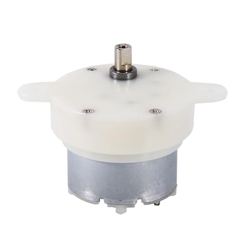 High Drehmoment 12 V DC Motor langsam Geschwindigkeit Elektromotor Getriebe 3 U/min 4 mm Wellendurchmesser Mikromotor für kleine Anzeigeständer Geschenkanzeige Display von plplaaoo