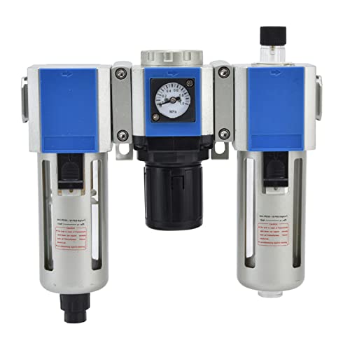 Luftkompressor-Durchflussfilter, Druckregler, Öler, Wasser-Öl-Abscheider, Kombinationseinheit (GC300-08) von plplaaoo
