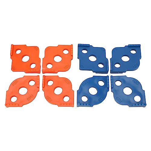 Radius Jig Router Vorlage 8pcs Premium ABS Holzbearbeitung Eckradius Jig Corner -Positionierer für DIY Home Decoration Crafting Holzbearbeitungsprojekte R5 bis R40 Radius Jig Router Vorlage 8pcs Premium ABS Holzbearbeitung Eckradius Jig Corner -Positionierer für DIY Home Decoration Crafting Holzbearbeitungsprojekte R5 bis R40 von plplaaoo
