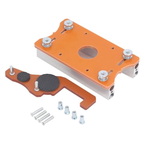 Router Tischetafel Platte Kit Aluminiumlegierung Holzbearbeitungsschlitzpositionierung Flipplatte Einstellbare Dicke Haltbares DIY -Holzbearbeitungswerkzeug für die Trimmmaschine Router Tischetafel Platte Kit Aluminiumlegierung Holzbearbeitungsschlitzpositionierung Flipplatte Einstellbare Dicke Haltbares DIY -Holzbearbeitungswerkzeug für die Trimmmaschine von plplaaoo