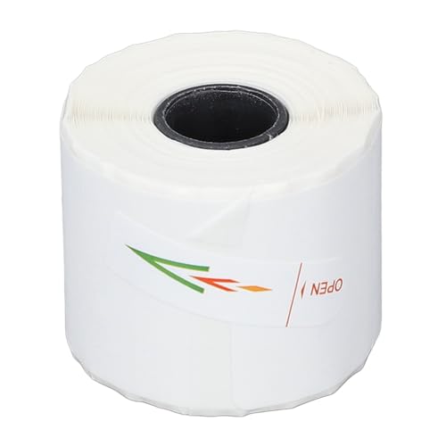 Schmuck Preisschild Papier thermischer Selbstkleber -Etikett Druckpapier für Ringe Halsketten Ohrringe 100 Blätter pro Rolle kompatibel mit L1S Pro Bluetooth -Druckern (30x25+45 mm) von plplaaoo