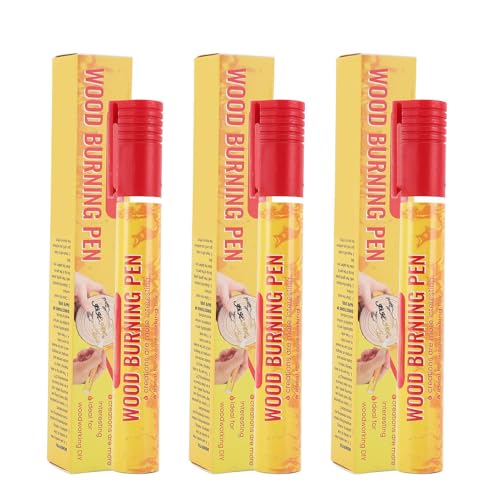 Scorch Pen Marker Hochtemperaturbeständiges Holzverbrennungsstift für künstlerische Kreation professioneller Holzburn -Scorch -Markierungsstift mit thermochromen Farbstoffen für von plplaaoo