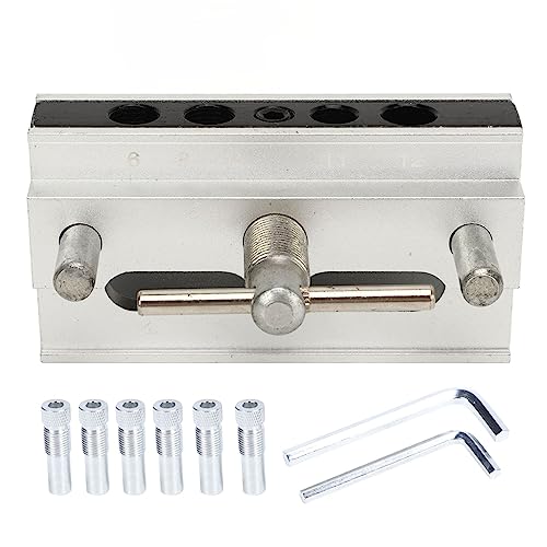Selbstzentrierende Dübel Jig Legierung Stahlbohrloch -Leitfaden Positionierer Lokator Werkzeug Hochgenauigkeit Holzbearbeitung DIY Home Carpentry Arbeiten Selbstzentrierende Dübel Jig Legierung Stahlbohrloch -Leitfaden Positionierer Lokator Werkzeug Hochgenauigkeit Holzbearbeitung DIY Home Carpentry Arbeiten von plplaaoo