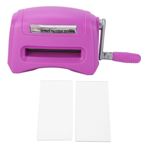 Sterbe Schneid- und Prägemaschine Tragbares manuelles Scrapbooking -Stempel für DIY -Handwerkskarten und Home Decoration ABS -Material 160x95x75mmmm Sterbe Schneid- und Prägemaschine Tragbares manuelles Scrapbooking -Stempel für DIY -Handwerkskarten und Home Decoration ABS -Material 160x95x75mmmm von plplaaoo