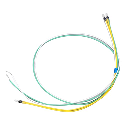 -Thermistor, 3-adrig, Epoxidharz, wasserdichte Sonde, schnelle Leitfähigkeit, Temperatursensor, Thermoschalter für Motorlagerblöcke und Temperaturkontrollsysteme (140 ℃) von plplaaoo
