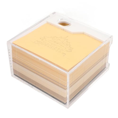 plplaaoo 3D -Memo -Pad Chinesische Drache Palace Bastelpapier Skulptur 3D -Kunst Notizblock für Home Office Dekor Chinesische Neujahrs Acrylhandwerk Papier 319g von plplaaoo