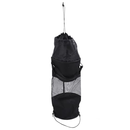 plplaaoo Bootsmüll kann Oxford Stoff schwarz faltbar großer Öffnungskajak -Müllsack für Campingfischereiboots tragbare und bequeme Abfallentsorgungslösung für Yachten Kajaks und Outdoor von plplaaoo