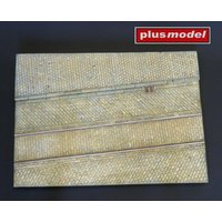 Display base - Cobblestone street wit tram tracks von plusmodel