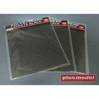 Polystyrene sheets black 0,2 mm (190 x 220 mm) von plusmodel