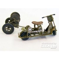 U.S. airborne scooter with reel von plusmodel