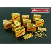 US ammunition boxes for cartridges in boxes von plusmodel
