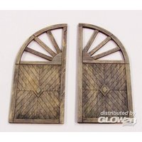 Wooden gate - round von plusmodel