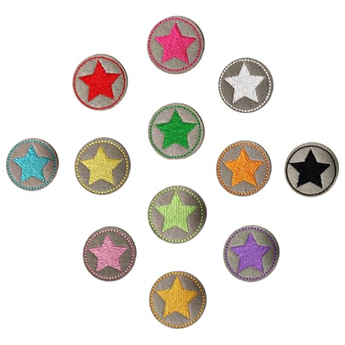 12 Stück Bunte Flicken Zum Aufbügeln Kinder,Bügelflicken Nähen Kinder Erwachsene Farbig Stern-bügelaufnäher,Selbstklebend Aufbügelflicken Bügelpatch Knie Für Jeans,Kleidung,Daunenjacke Innen 12 Stück Bunte Flicken Zum Aufbügeln Kinder,Bügelflicken Nähen Kinder Erwachsene Farbig Stern-bügelaufnäher,Selbstklebend Aufbügelflicken Bügelpatch Knie Für Jeans,Kleidung,Daunenjacke Innen von pluvialix