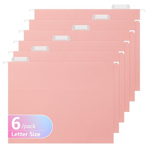 pmybupo Hängemappen mit extra Kapazität, verstärkt, Briefform, 6 Stück, mit robuster 5,1 cm Erweiterung, entworfen für sperrige Akten, medizinische Diagramme, verschiedene Farben (2444U, 6er-Pack) pmybupo Hängemappen mit extra Kapazität, verstärkt, Briefform, 6 Stück, mit robuster 5,1 cm Erweiterung, entworfen für sperrige Akten, medizinische Diagramme, verschiedene Farben (2444U, 6er-Pack) von pmybupo