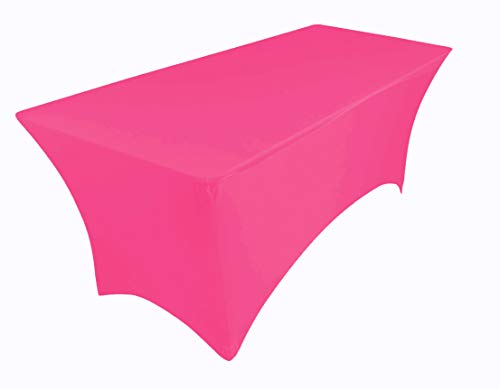 In 25 Farben erhältlich. Spannbezug/Tischdecke für Tische mit ca. 2 m Länge, Elasthan, Lycra, Stretch, 183 x 75 x 75 cm, Maßanfertigung pink bright In 25 Farben erhältlich. Spannbezug/Tischdecke für Tische mit ca. 2 m Länge, Elasthan, Lycra, Stretch, 183 x 75 x 75 cm, Maßanfertigung pink bright von pod linen