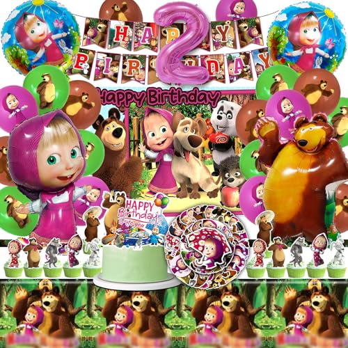Masch Geburtstag 2 Jahre, 101 Pcs Masch Geburtstag Deko, Masch Party Dekoration, Masch Party Set, Masch Party Supplies, Masch Ballon Geburtstag, Masch Tortendeko, Masch Folienballon Masch Geburtstag 2 Jahre, 101 Pcs Masch Geburtstag Deko, Masch Party Dekoration, Masch Party Set, Masch Party Supplies, Masch Ballon Geburtstag, Masch Tortendeko, Masch Folienballon von polrsgh
