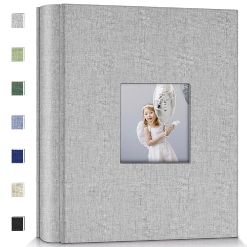 Popotop Fotoalbum, 10 x 15 cm Fotobuch mit 600 Fotos, Leineneinband, Fotobücher mit 300 horizontalen Taschen, Einsteck-Bilderalben für Familie, Hochzeit, Jahrestag, Baby, Urlaubsbilder Popotop Fotoalbum, 10 x 15 cm Fotobuch mit 600 Fotos, Leineneinband, Fotobücher mit 300 horizontalen Taschen, Einsteck-Bilderalben für Familie, Hochzeit, Jahrestag, Baby, Urlaubsbilder von popotop