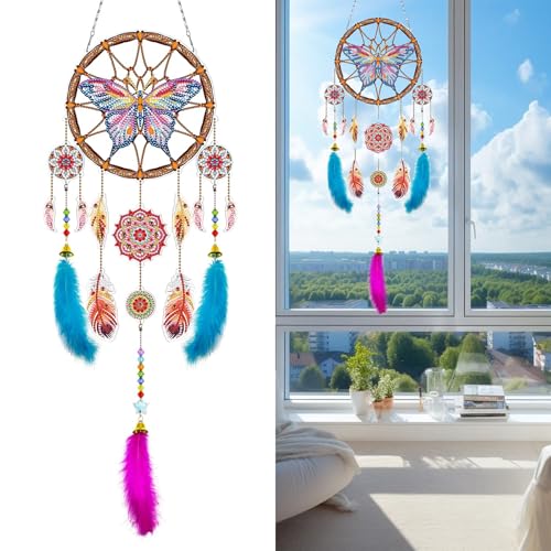 posionks 1 Stück TraumfäNger Bastelset Schmetterling Dreamcatcher Diamond Painting Basteln MäDchen Diamond Painting TraumfäNger Spielzeug Ab 4-12 Jahre Kreatives für MäDchen posionks 1 Stück TraumfäNger Bastelset Schmetterling Dreamcatcher Diamond Painting Basteln MäDchen Diamond Painting TraumfäNger Spielzeug Ab 4-12 Jahre Kreatives für MäDchen von posionks