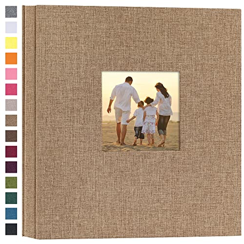 potricher Leinen-Fotoalbum, Hardcover, 10 x 15 cm, für 600 Fotos, großes Fassungsvermögen, für Familie, Hochzeit, Jahrestag, Baby, Urlaub, Khaki, 600 Taschen potricher Leinen-Fotoalbum, Hardcover, 10 x 15 cm, für 600 Fotos, großes Fassungsvermögen, für Familie, Hochzeit, Jahrestag, Baby, Urlaub, Khaki, 600 Taschen von potricher