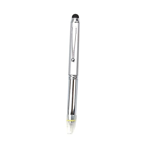 LED-Stift Powertool LED-Kugelschreiber, 3-in-1-Stift/Stylus/LED-Licht, LED-betriebene Tinten-Stifte mit extra Nachfüllpackungen und Batterien für Nachtschreiben, 1 Stück von power tool