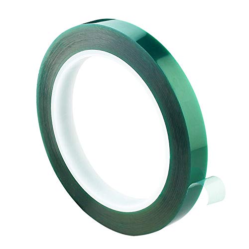 POWERTOOL Hochtemperatur-Klebeband, 33 m Länge, PET grün, hitzebeständiges Klebeband für Masking, Isolierung von Leiterplatten etc, grün POWERTOOL Hochtemperatur-Klebeband, 33 m Länge, PET grün, hitzebeständiges Klebeband für Masking, Isolierung von Leiterplatten etc, grün von power tool