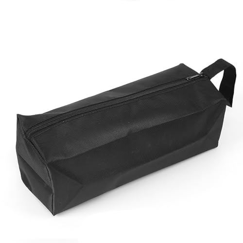 Werkzeug-Aufbewahrungstasche mit Reißverschluss, multifunktional, Oxford-Gewebe, Reißverschluss, Werkzeugtasche für Schraubendreher, Schraubenschlüssel, Zangen und andere Werkzeuge, schwarz Werkzeug-Aufbewahrungstasche mit Reißverschluss, multifunktional, Oxford-Gewebe, Reißverschluss, Werkzeugtasche für Schraubendreher, Schraubenschlüssel, Zangen und andere Werkzeuge, schwarz von power tool