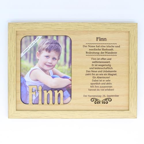 power gift FINN - Bilderrahmen Holz. Deko Bilder mit Rahmen. Fotorahmen zum Aufstellene und Aufhängen. Für dein Zuhause. Wohnungsdekoration. Geschenk für jeden Anlass. von power gift