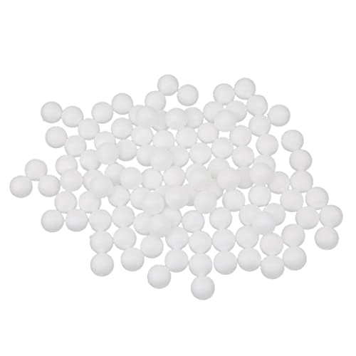 predolo 100 Stücke Styroporkugeln für Bastelprojekte, Weiß, 20mm von predolo
