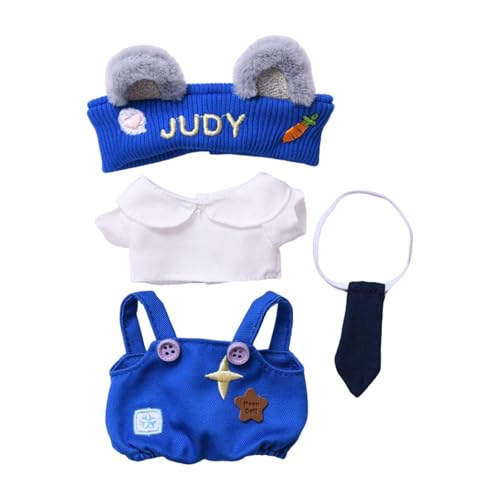 predolo 17 cm Puppenkleidungsset, Outfits für Puppen, handgefertigte Kleidung für 17 cm Figuren, Blau predolo 17 cm Puppenkleidungsset, Outfits für Puppen, handgefertigte Kleidung für 17 cm Figuren, Blau von predolo