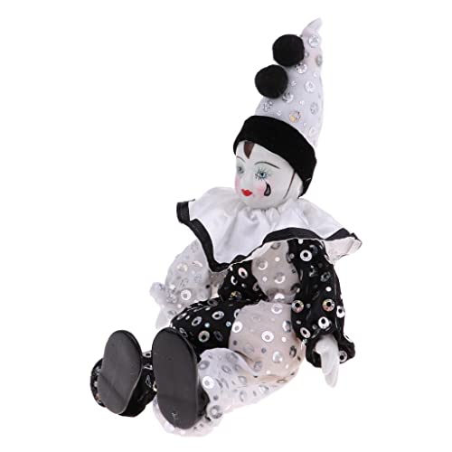predolo 23 cm Lustige Polka Dots Kleidung Clown Mann Puppe Weihnachtsschmuck Geschenke, # 5, 23 cm predolo 23 cm Lustige Polka Dots Kleidung Clown Mann Puppe Weihnachtsschmuck Geschenke, # 5, 23 cm von predolo