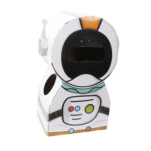 predolo Astronautenrakete Trägt Kartonmodell Kinder Astronautenraketenkostüm Set Kinder Kreativer Planetenfotohintergrund, Astronaut von predolo