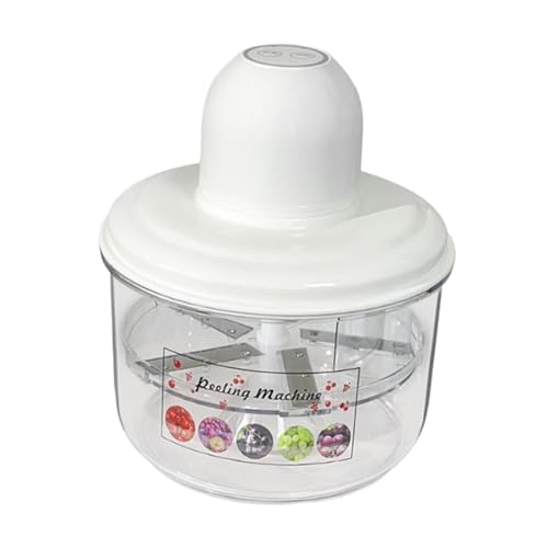 predolo Automatischer Obstschäler Elektrische Schälmaschine Fruchtschäler Traubenschäler Küchenhelfer aus Robustem Pp-Material mit USB-Aufladung für Haushalt predolo Automatischer Obstschäler Elektrische Schälmaschine Fruchtschäler Traubenschäler Küchenhelfer aus Robustem Pp-Material mit USB-Aufladung für Haushalt von predolo