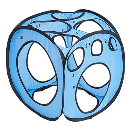 predolo Balloon Sizer Box Cube Praktische Ballongrößenmessung Faltbarer Ballon Messwürfel Robuster Oxford Stoff für Ballonsäulen Girlanden Hochzeitsfeiern, Blau von predolo